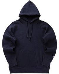 Champion - Logo-Detail Drawstring Hoodie - Lyst