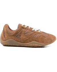 Inuikii - Maliah Sky Suede-Panelled Sneakers - Lyst