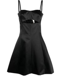 Patou - Cut-Out Detail A-Line Minidress - Lyst
