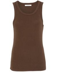 Entire studios - Ribbed Tank Top - Lyst