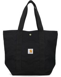 Carhartt - Logo-patch Canvas Tote Bag - Lyst