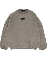 Fear Of God - Front Logo Patch Elasticated Waistband Sweatshirt - Lyst