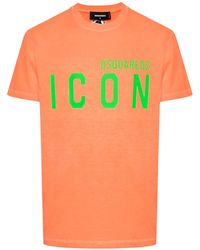 DSquared² - Cotton T-Shirt - Lyst