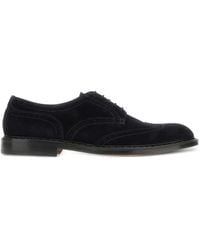 Doucal's - Oxford-Schuhe mit Budapestermuster - Lyst