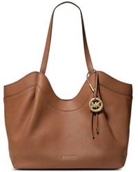 Michael Kors - Grand Sac À Main Nolita En Cuir Grainé - Lyst