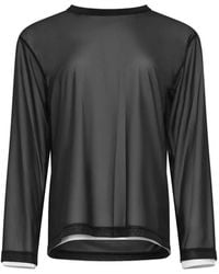 Comme des Garçons - T-Shirt Superposé À Manches Longues - Lyst