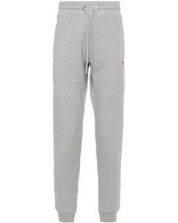 Moncler - Logo-patch Cotton Track Trousers - Lyst