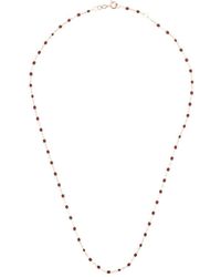 Gigi Clozeau 18kt Rotgoldhalskette mit Perlen - Mehrfarbig