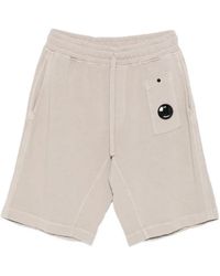 C.P. Company - C.P Company Logo-Detail Track Shorts - Lyst