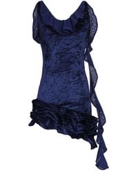 Amir Slama - X Astrid Ruffled Mini Dress - Lyst