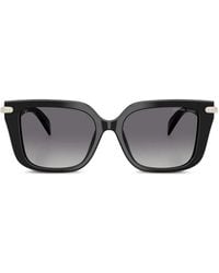 Michael Kors - Santo Domingo Square Embellished Sunglasses - Lyst
