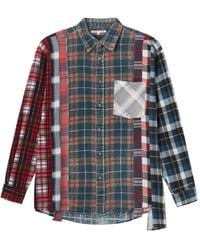 Needles - Chemise À Design Patchwork - Lyst