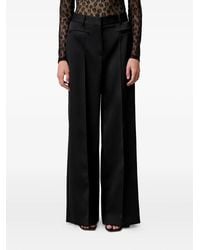 Claudie Pierlot - Pantalones anchos con pinzas - Lyst