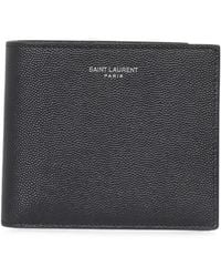 Saint Laurent - Paris East/West Wallet With Coin Purse - Lyst