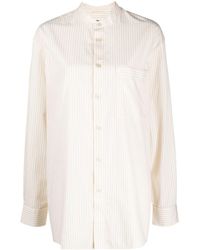 Tekla - X Birkenstock Striped Pyjama Shirt - Lyst