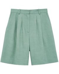 Anine Bing - Bryson Pleated Shorts - Lyst
