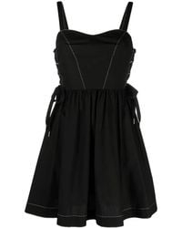 Pinko - Roze Katoenen Jurk - Lyst
