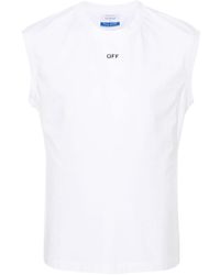 Off-White c/o Virgil Abloh - Camiseta de tirantes con logo - Lyst