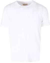 120% Lino - Camiseta de manga corta - Lyst