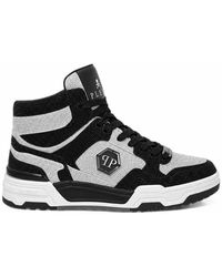 Philipp Plein - Mid-Top Predator V2 Strass Sneakers - Lyst