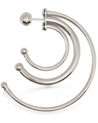 Panconesi - Pierced Solar Triple-Hoop Earrings - Lyst