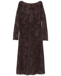 NINA 14.7 - Floral-Lace Midi Dress - Lyst