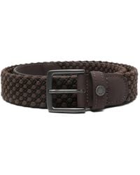 Paul & Shark - Woven Leather Belt - Lyst