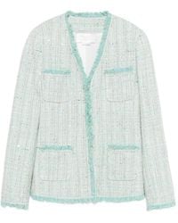 Genny - Pocket Fringed Jacket - Lyst