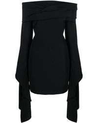 Solace London - Off-shoulder Mini Dress - Lyst