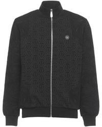 Philipp Plein - Veste De Survêtement À Motif Monogrammé En Jacquard - Lyst