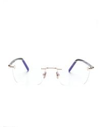 Tom Ford - Rimless Rectangle-Frame Glasses - Lyst