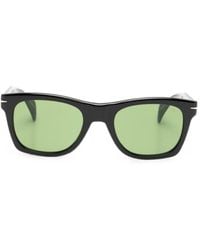 David Beckham - Sonnenbrille Mit Eckigem Gestell - Lyst