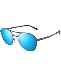 Maui Jim - Half Moon Round Sunglasses - Lyst
