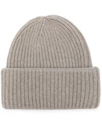 Soft Goat - Ribbed-Knit Beanie Hat - Lyst
