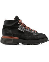 Buttero - Logo-Debossed Leather Boots - Lyst