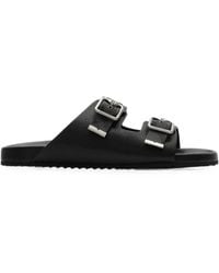 Burberry - Leather Urchin Sandals - Lyst