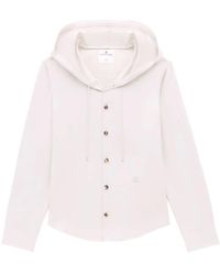 Courreges - Ac Logo-Appliqué Hooded Jacket - Lyst