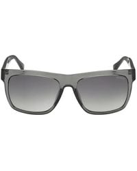 GUESS EYEWEAR - Square-Frame Tinted Sunglasses - Lyst