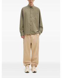 A.P.C. - Mateo Logo-Embroidered Pocket Shirt - Lyst