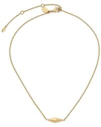 Jimmy Choo - Diamond Chain Necklace - Lyst