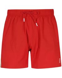 BOSS - Costume Da Bagno Con Logo - Lyst