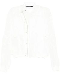 Julius - Sheer Panelled Jacket - Lyst