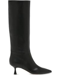 Gianvito Rossi - 55Mm Joyce Pointed-Toe Boots - Lyst