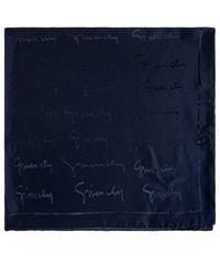 Givenchy - Logo-Print Silk Scarf - Lyst