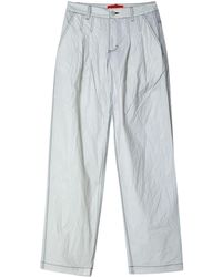 Eckhaus Latta - High-shine Straight-leg Trousers - Lyst