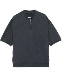 Visvim - Mondo T-Shirt Mit Reißverschluss - Lyst