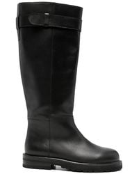 ADRIANNA FERETTI - Leather Knee-High Boots - Lyst