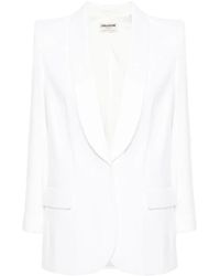 Zadig & Voltaire - Vive Sequin-Design Blazer - Lyst