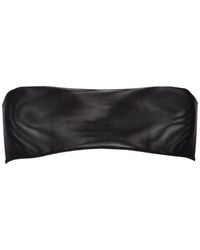 Rick Owens - Semi-Sheer Bandeau Top - Lyst