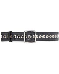 McQueen - Eyelet Belt - Lyst
